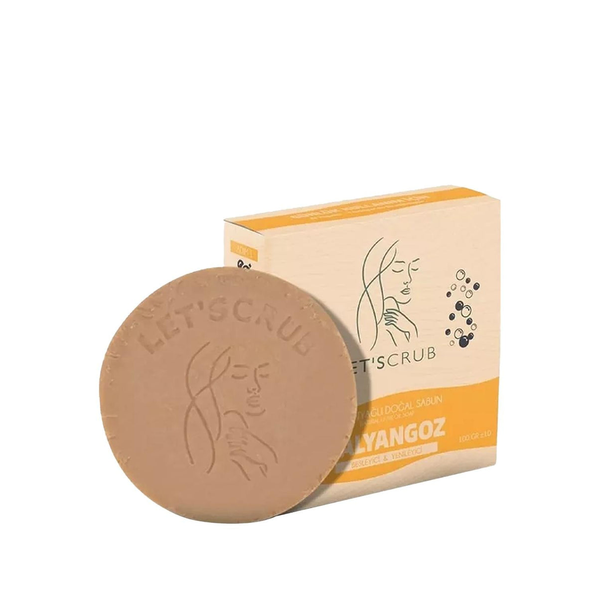 Let'scrub Snail Soap for Natural Skincare - Cleansing, Moisturizing, and Nourishing Properties by Beauty Care Bag