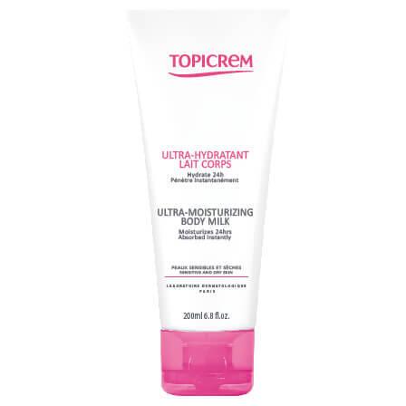 Topicrem Ultra Moisturizing body milk for dry, sensitive skin, 200ml