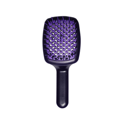 Janeke Curvy M Vent Hair Brush in Purple SP508A VIO by Beauty Care Bag
