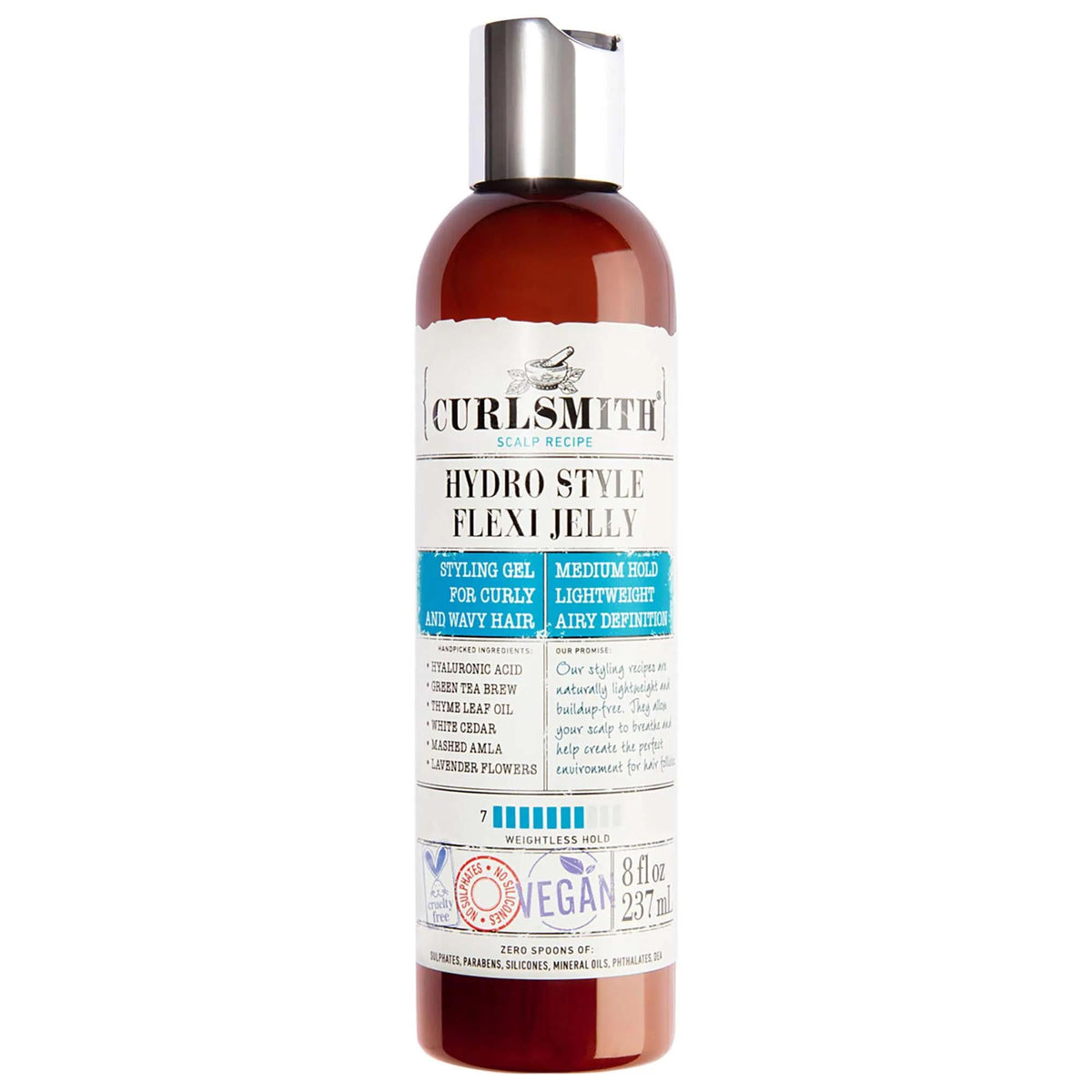 Hydro Style Flexi Hair Jelly: Define Curls, Tame Frizz, Vegan & Cruelty-Free Hair Styling Gel for Curly, Wavy & Coily Hair - Lightweight, Medium Hold by Beauty Care Bag