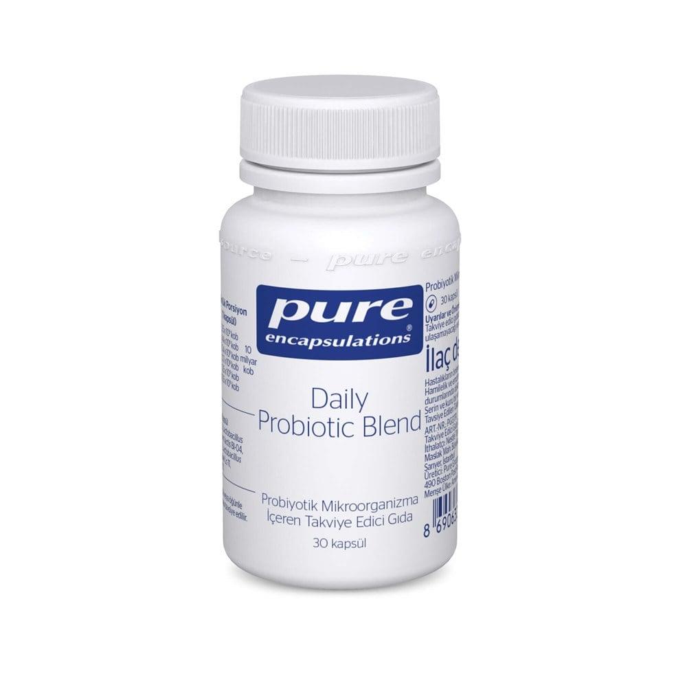 Pure Daily Probiotic Supplement - 30 Vegan Probiotic Capsules for Digestive Health & Immune System Support by Beauty Care Bag