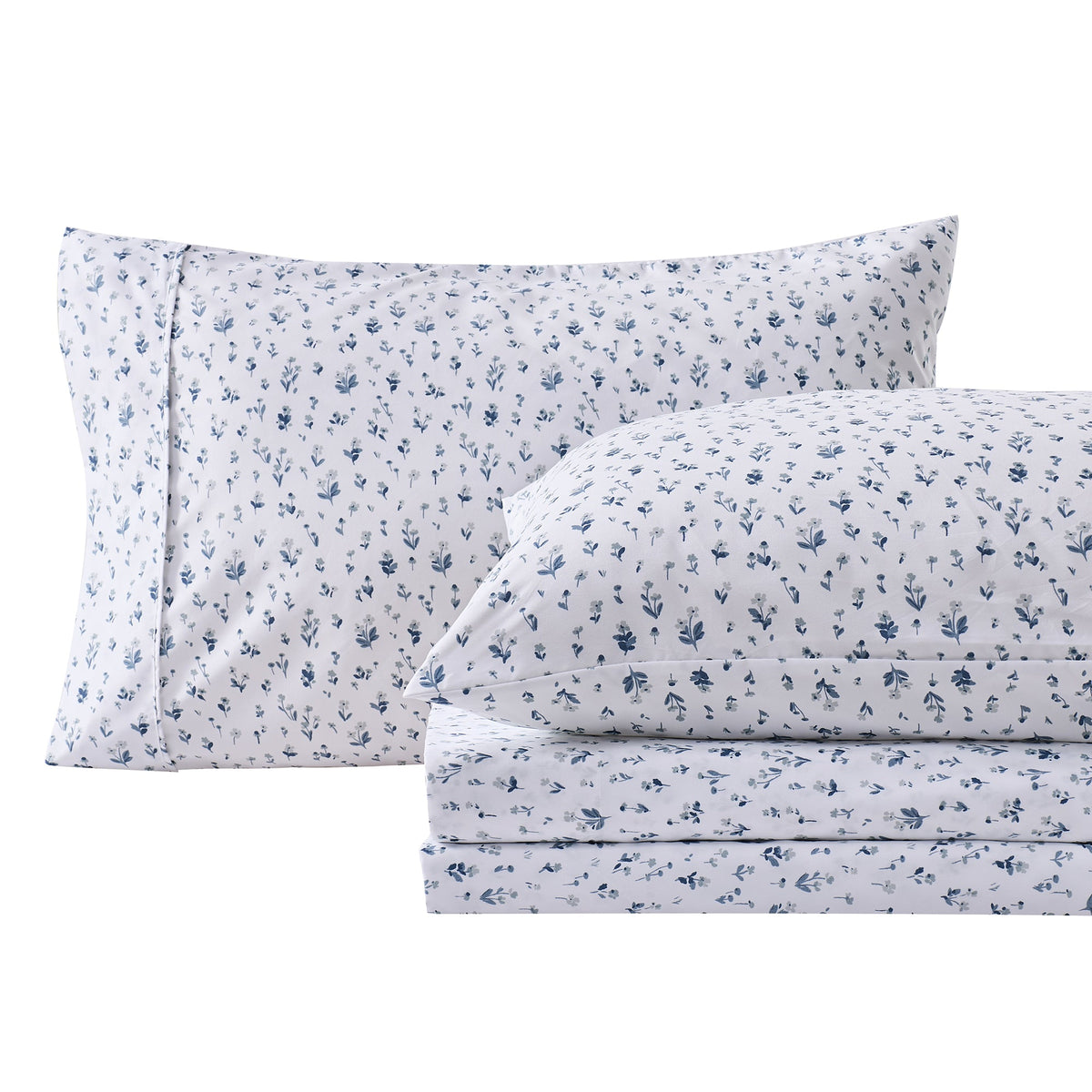 Watercolor Floral Sheet Set - Delia Collection by Great Bay Home