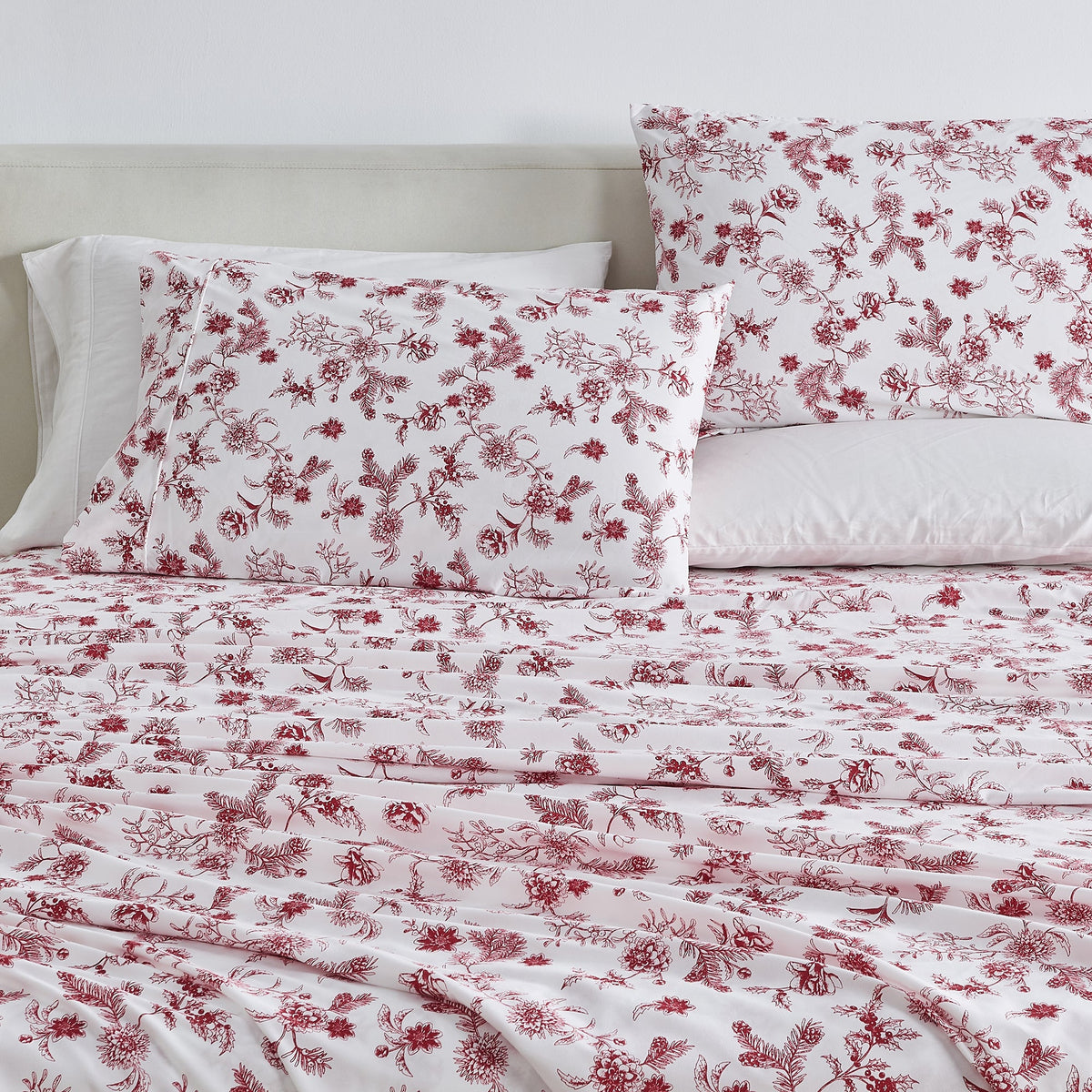 Watercolor Floral Sheet Set - Delia Collection by Great Bay Home