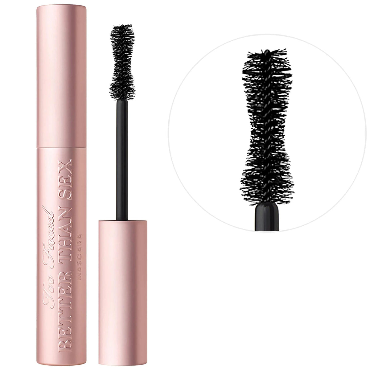 Too Faced Better Than Sex Mascara: Volumizing, Lengthening & Curling - Dramatic, Cruelty-Free Lashes for Sensitive Eyes & Contact Lens Wearers by Beauty Care Bag