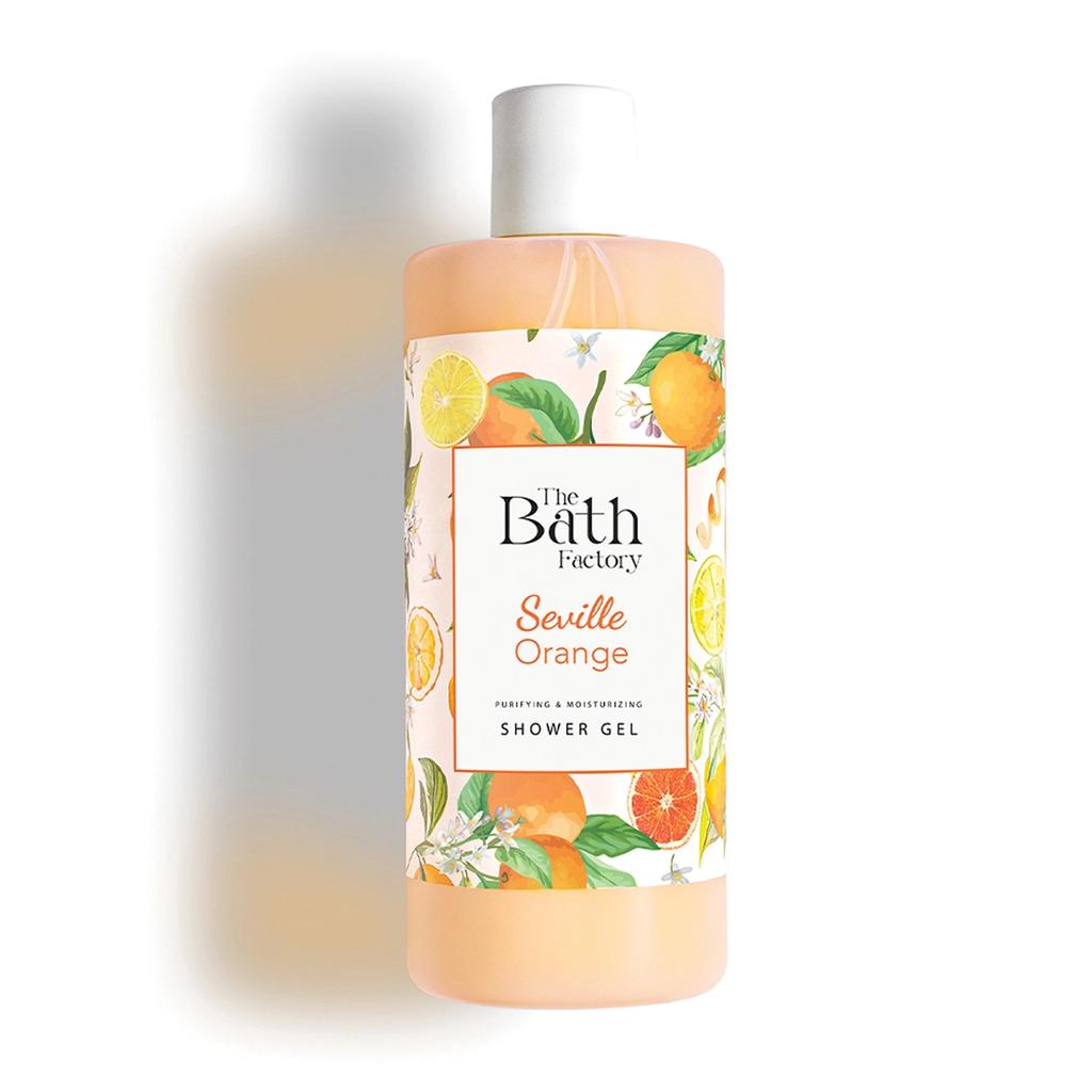 The Bath Factory Seville Orange Hydrating Shower Gel 400 ml by Beauty Care Bag