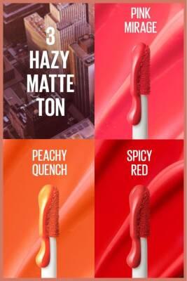 Maybelline New York Sunkisser Spicy Red Liquid Matte Blush: Long Lasting, Highly Pigmented, Warm Toned, & Natural Matte Finish by Beauty Care Bag
