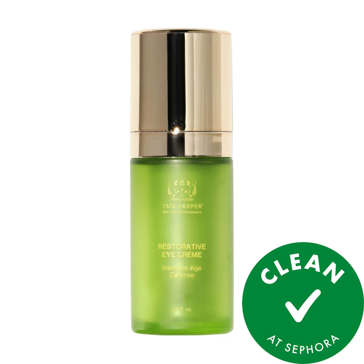 Restorative refillable anti-aging eye cream for dark circles