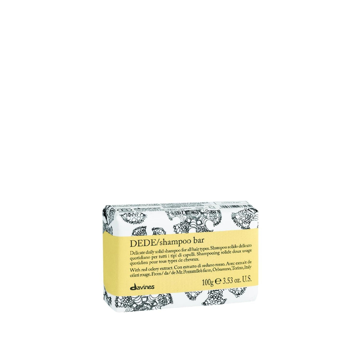 Davines Solid Shampoo Bar for All Hair Types - Eco-Friendly Hair Care Solution by Beauty Care Bag
