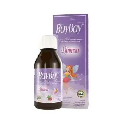 Baybay Immun: Thyme & Licorice Immune Support Supplement - Natural Immune Booster for Children - 150ml Liquid Dietary Supplement by Beauty Care Bag