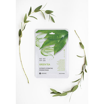 JKosmec Hydrating Green Tea Face Mask - Moisturizing & Toner for All Skin Types | 25 ml by Beauty Care Bag