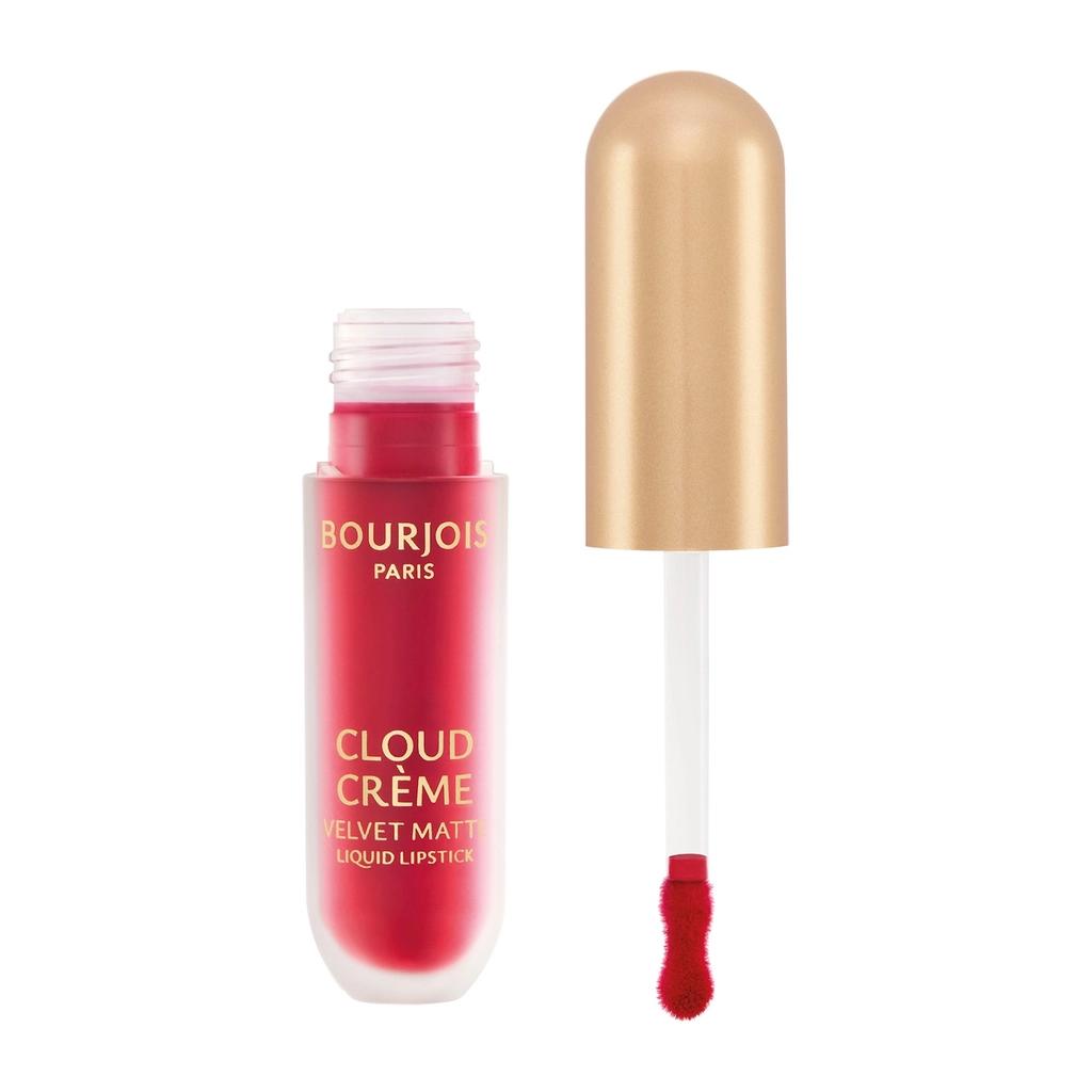 Bourjois Cloud Cream Liquid Lipstick 07 Red-Y Or Not 5.7ml by Beauty Care Bag