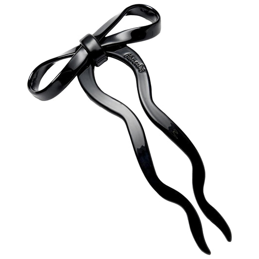 Chunks large bow hair pin