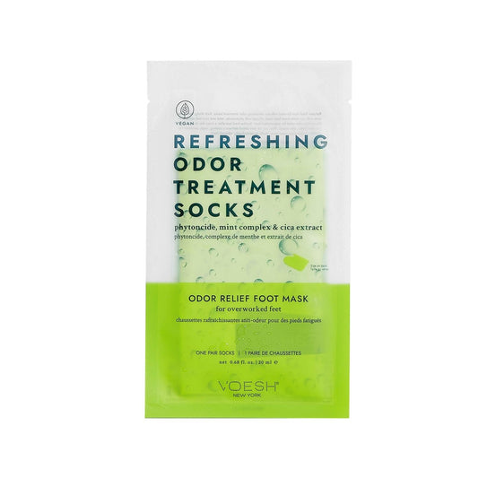 Voesh New York Odor Control Foot Care Socks - Comfortable, Fresh Feet All Day by Beauty Care Bag