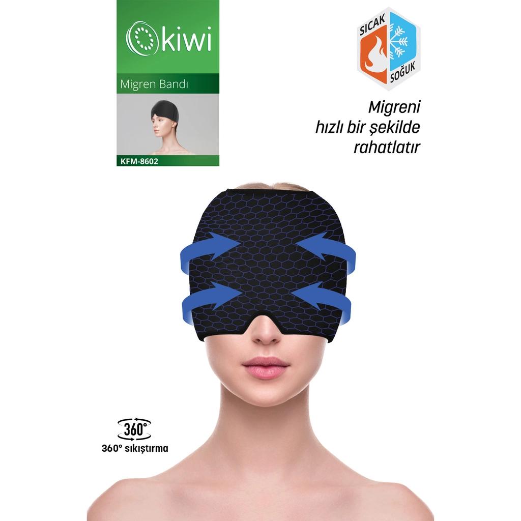 Kiwi Hot & Cold Compress Migraine Relief Band KFM-8602 by Beauty Care Bag