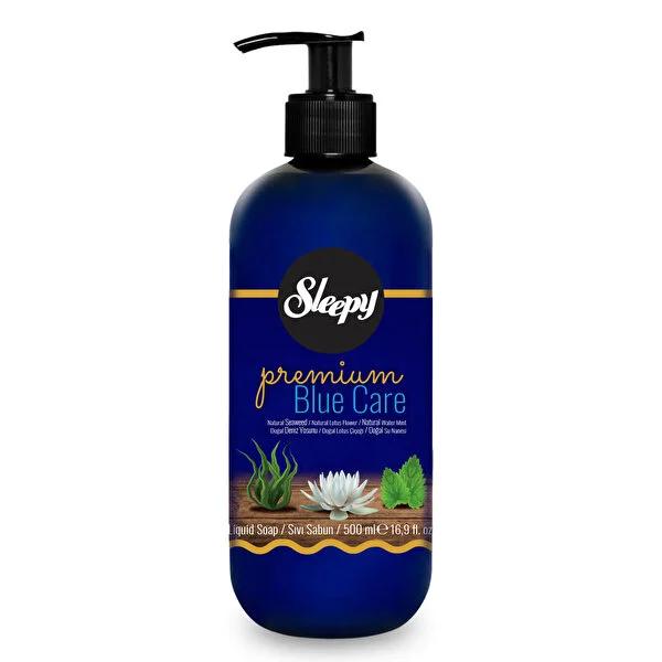 Sleepy Premium Blue Care Liquid Hand Soap - Gentle, Moisturizing, and Refreshing Hand Wash with Botanical Extracts by Beauty Care Bag