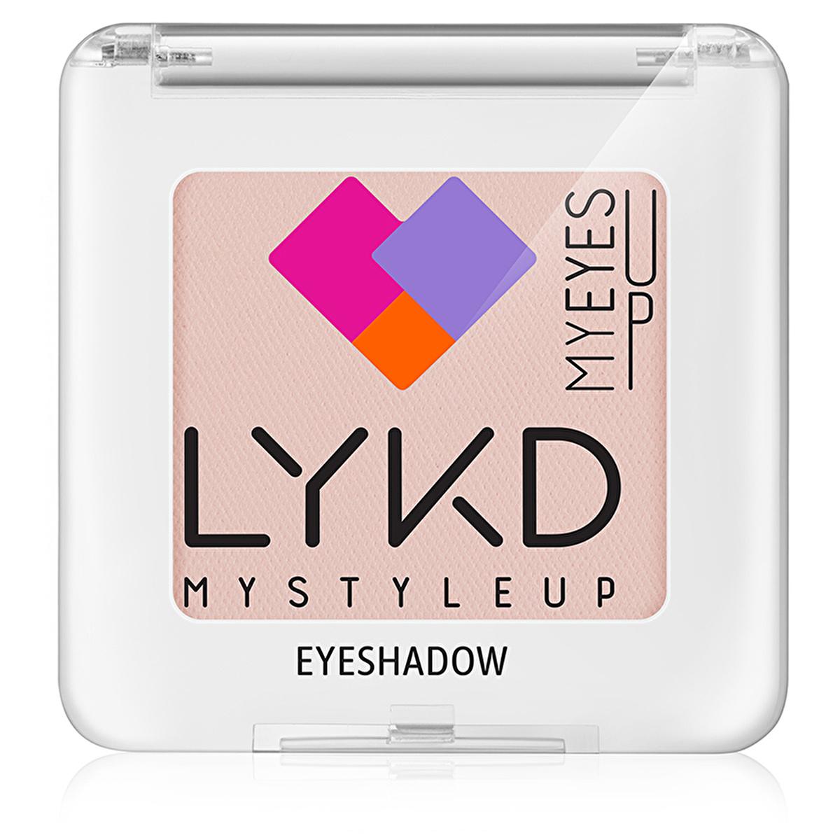 LYKD Light Pink Eyeshadow 514: High Pigment, Long-Lasting Single Eyeshadow for Daily Use & Enhanced Gaze by Beauty Care Bag