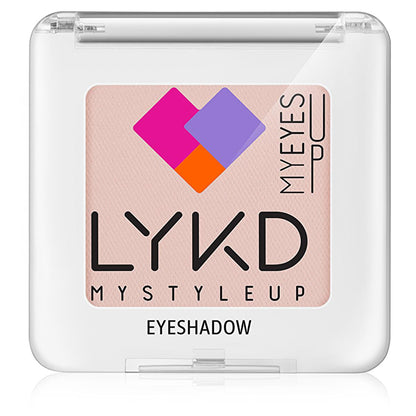 LYKD Light Pink Eyeshadow 514: High Pigment, Long-Lasting Single Eyeshadow for Daily Use & Enhanced Gaze by Beauty Care Bag