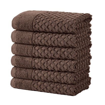 Cotton Diamond Waffle Weave Bath Towel Set - Grayson Collection by Great Bay Home