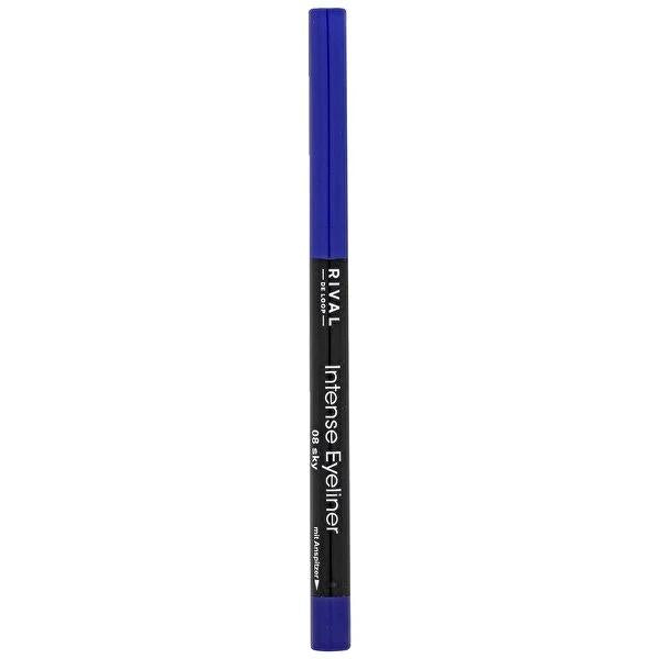 Rival de Loop Intense Eyeliner No:08 Sky Blue - Soft Texture, Dermatologically Tested, Vibrant Eye Makeup by Beauty Care Bag