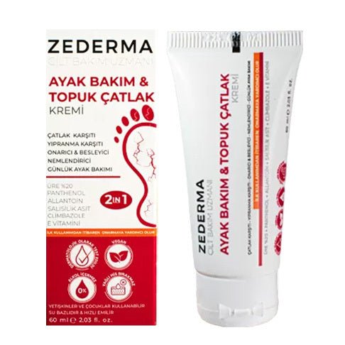 Zederma Foot and Heel Care Cream with 20% Urea 60 mlBody CareTorqelo.com