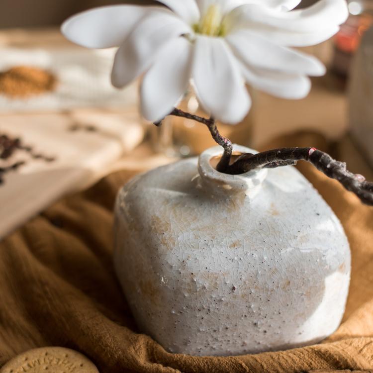 Zen Style Ceramic Vase by RusticReach