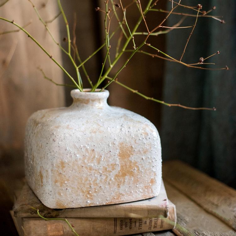 Zen Style Ceramic Vase by RusticReach