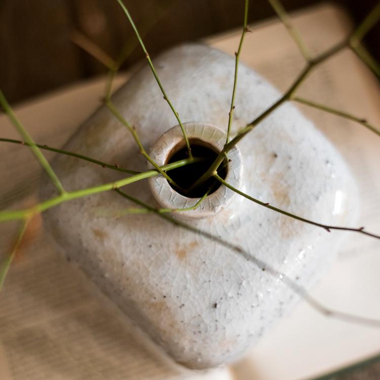 Zen Style Ceramic Vase by RusticReach