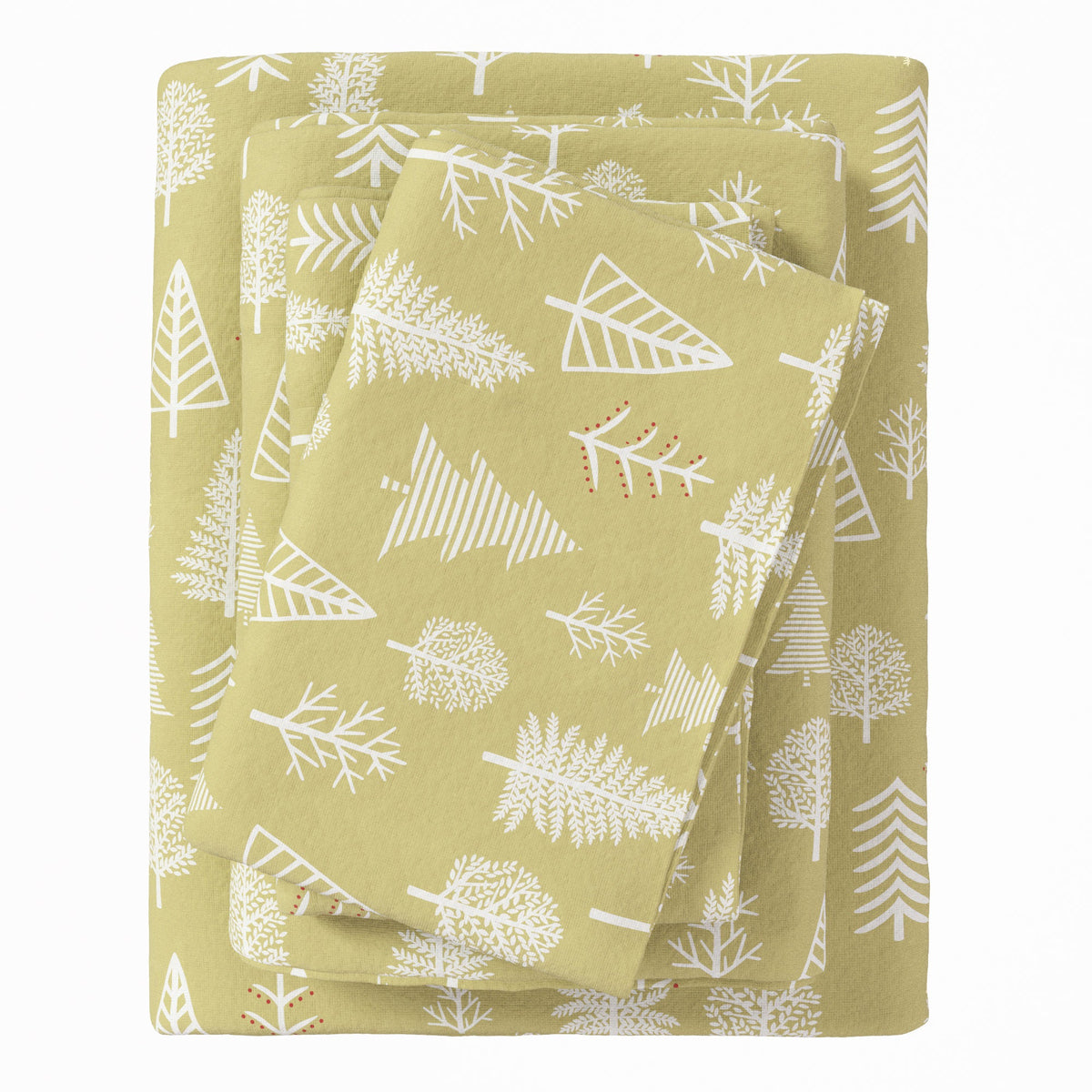 Turkish Cotton Flannel Sheet - Lakeview Collection by Great Bay Home