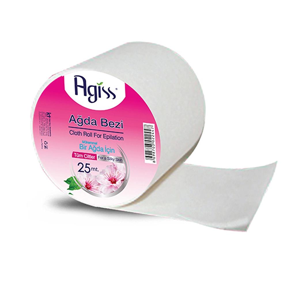 Agiss Waxing Strip Roll for Smooth Hair Removal 25 m by Beauty Care Bag