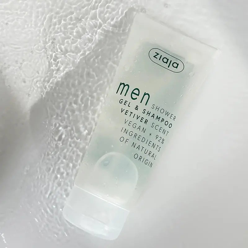 Ziaja Men 2-in-1 Mint Shower Gel & Shampoo 200ml by Beauty Care Bag