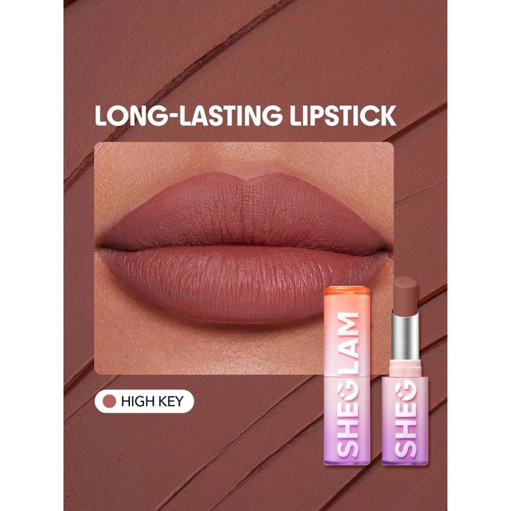 Sheglam Dynamatte Boom Matte Lipstick in 111 High Key 4g by Beauty Care Bag