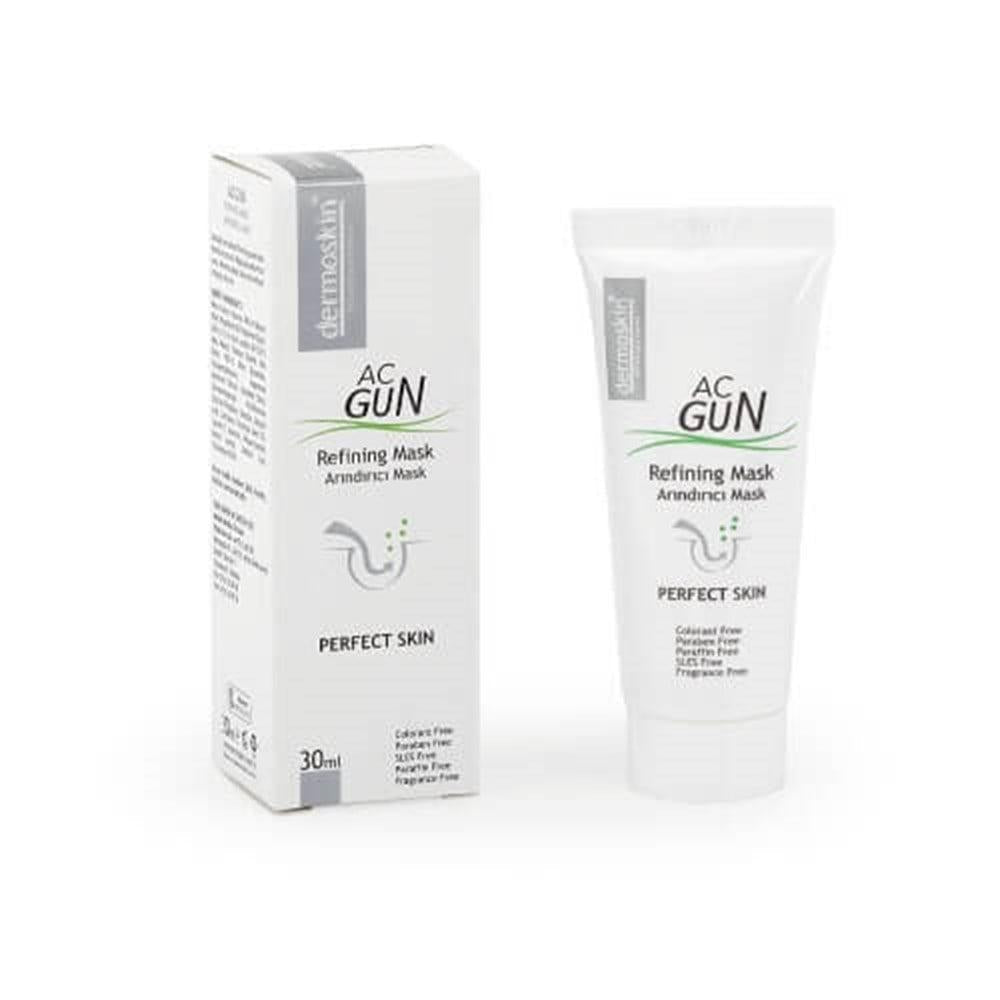 Dermoskin Acnegun refining mask with salicylic acid and sulfur, 30ml