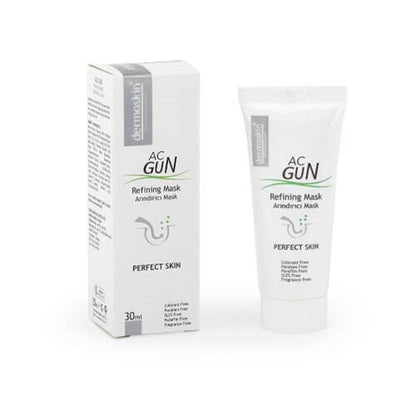Dermoskin Acnegun refining mask with salicylic acid and sulfur, 30ml