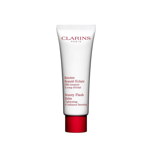 Clarins Beauty Flash Balm: Radiance Boosting Day Cream, Skin Revitalizer & Brightening Face Primer - Achieve a Luminous, Youthful Complexion by Beauty Care Bag