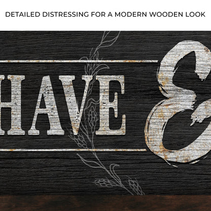 To Have And To Hold Sign III by Tailored Canvases