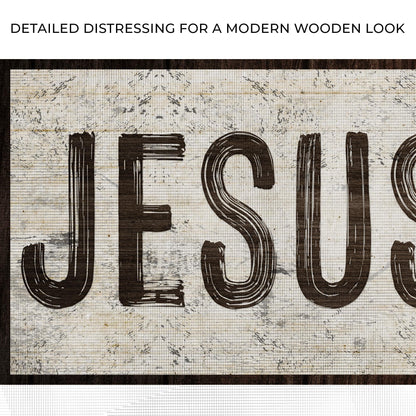 Jesus Saves Sign lll by Tailored Canvases