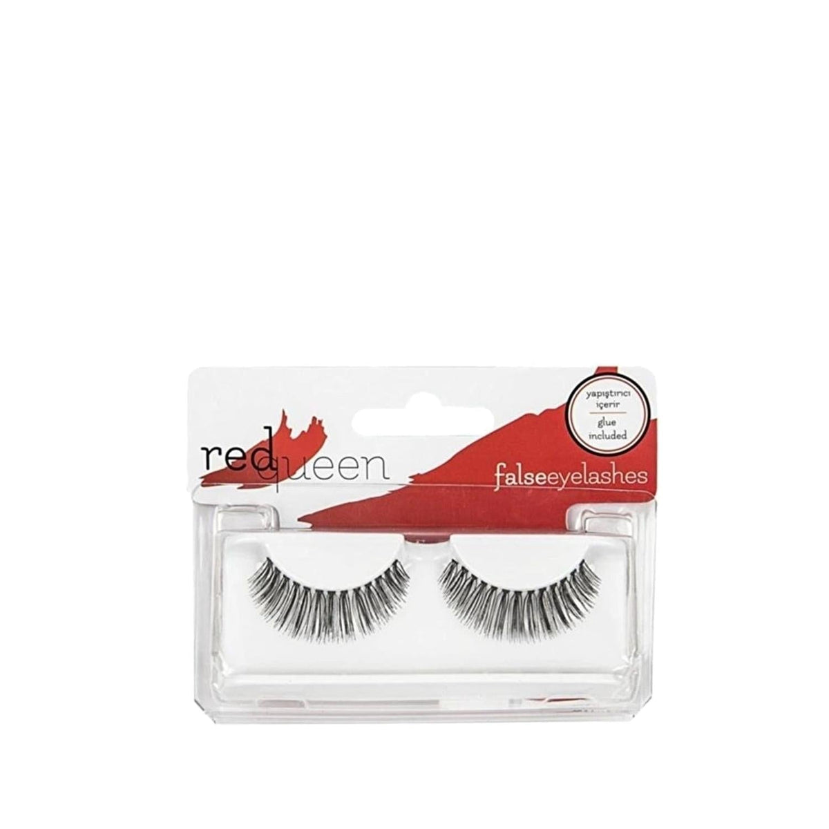 Red Queen Reusable False Eyelashes RQ-1411 - Enhance Your Lashes with Comfort and Style by Beauty Care Bag