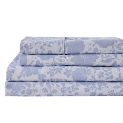 Watercolor Floral Sheet Set - Delia Collection by Great Bay Home