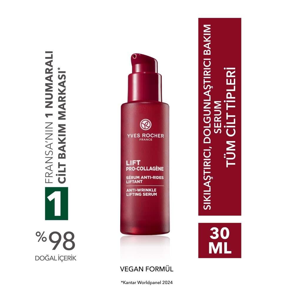 Lift Pro Collagene Plumping Serum with Plant Collagen & Hyaluronic Acid 30ml by Beauty Care Bag