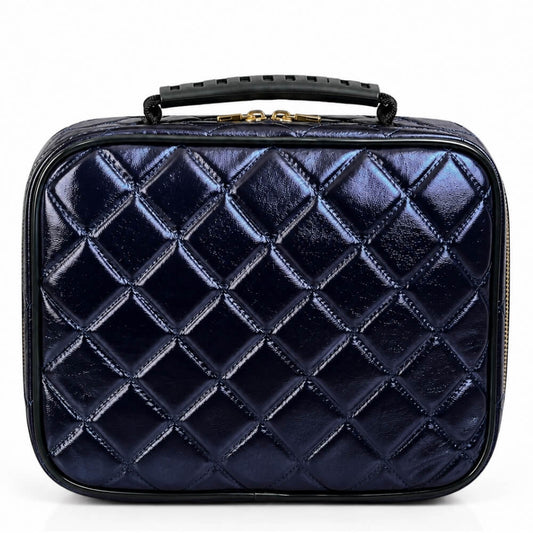 Zuubags 8330 Quilted Makeup Bag with Handle by Beauty Care Bag