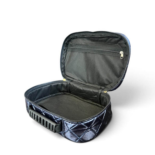 Zuubags 8330 Quilted Makeup Bag with Handle by Beauty Care Bag