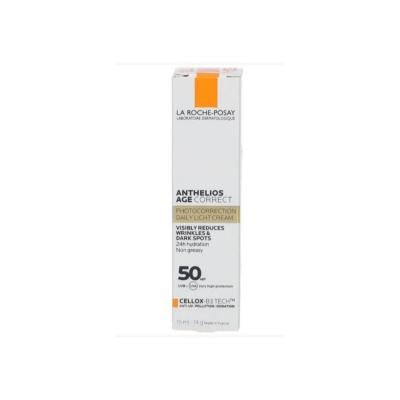 La Roche-Posay Anthelios Age Correct SPF 50: Anti-Wrinkle Face Sunscreen for Sensitive Skin - High Sun Protection & Youthful Skin by Beauty Care Bag
