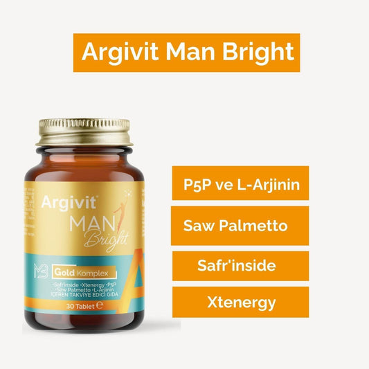 Argivit Man Bright tablets – view 2