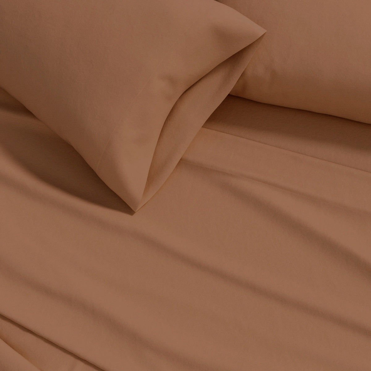 Cotton Solid Flannel Sheet - Nordic Collection by Great Bay Home