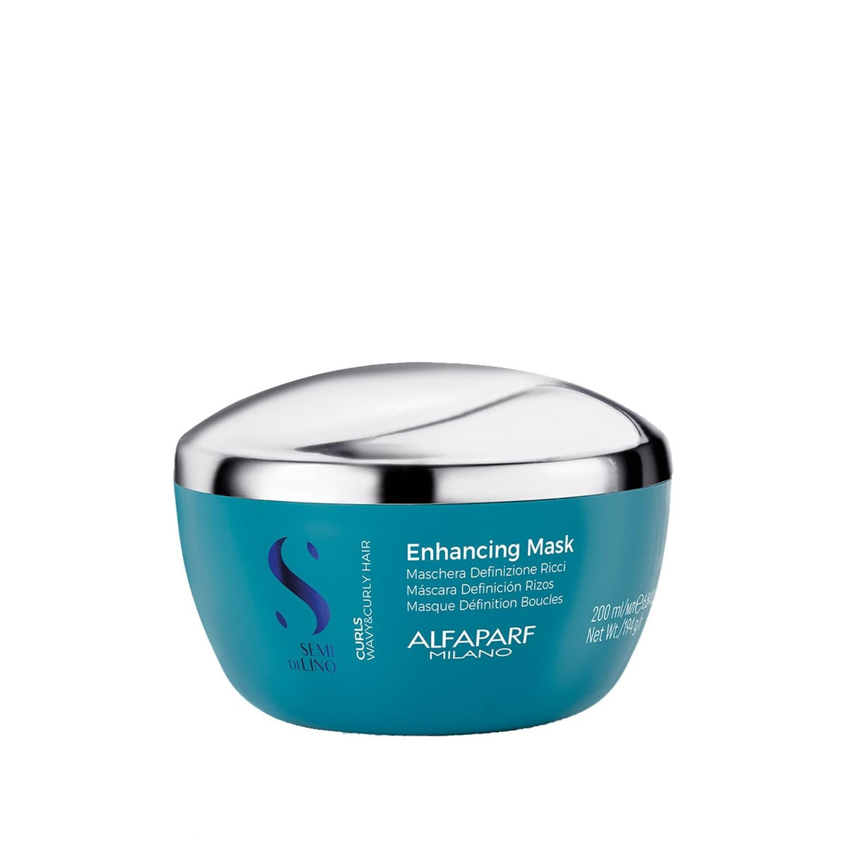 Alfaparf Semi Di Lino Curls Curl Defining Mask - Curl Defining Hair Mask for Nourished Curls, 200 ml by Beauty Care Bag
