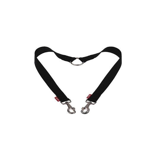 Doca Dokuma Black Adjustable Fabric Watch Strap for Men and Women - 2.5 cm Width, 50 cm Length by Beauty Care Bag