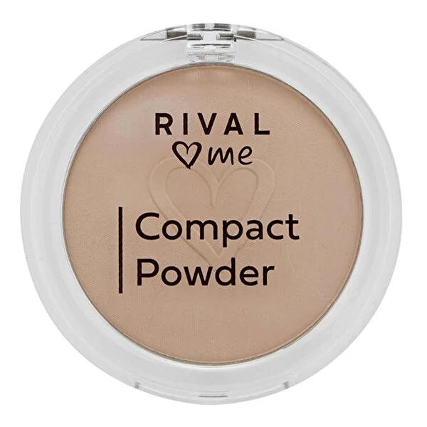 Rival Loves Me compact powder, shade No 03 Desert, soft matte finish